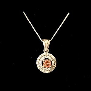 925 Sterling Silver Turkish Zultanite Necklace Wedding Jewelry for Women, NEW